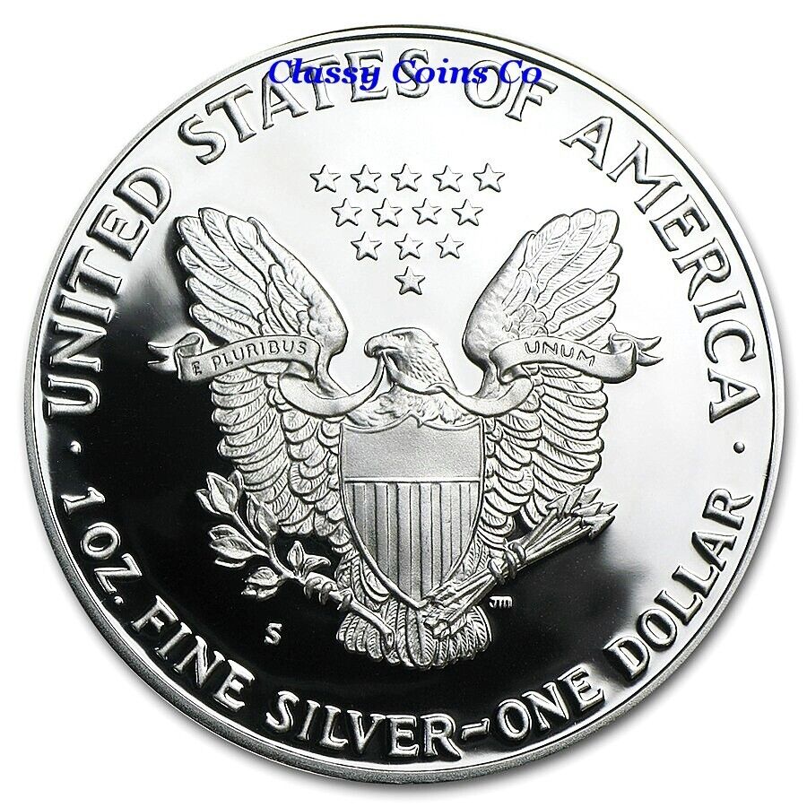 1986 S Proof American Silver Eagle ☆☆ COA/Box ☆☆ Great Collectible