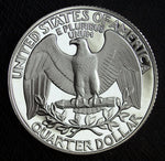 1987 S Gem Proof Clad Washington Quarter ☆☆ Ultra Cameo ☆☆ Nice Details