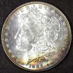1885 P Morgan Silver Dollar ☆☆ UnCirculated ☆☆ Cool Rim Toning 503