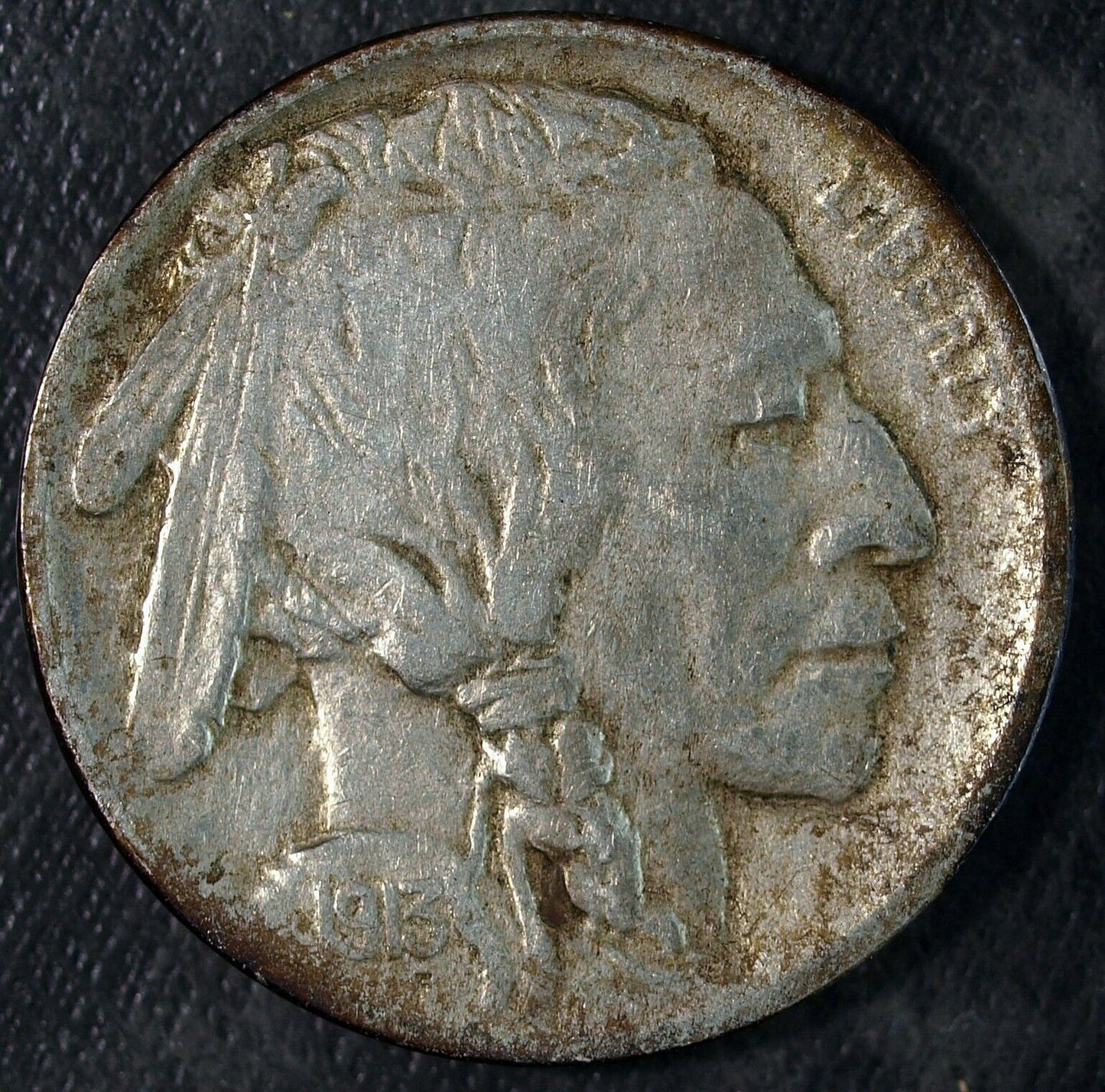 1913 P Type 1 Buffalo Nickel ☆☆ Circulated ☆☆ Great Set Filler 464