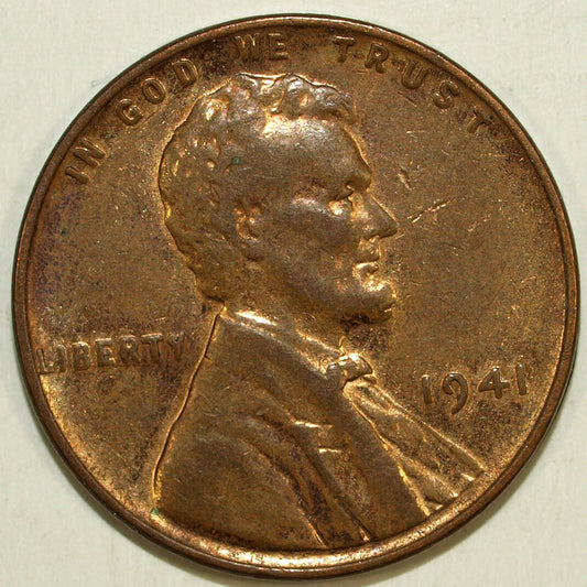 1941 P Lincoln Cent ☆☆ Circulated ☆☆ Great Set Filler 391