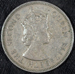 1957 Fiji One Shilling ☆☆ Circulated ☆☆ Great Collectible 107