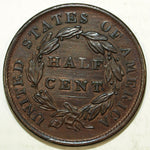 1835 C-1 AU Classic Head Half Cent ☆☆ Great For Sets ☆☆ 475