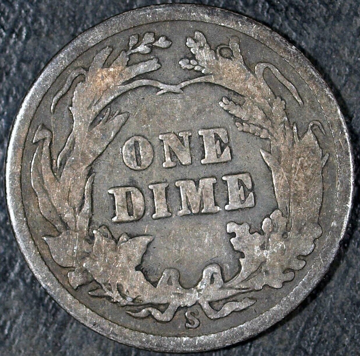 1916 S Barber Silver Dime ☆☆ Circulated ☆☆ Great Set Filler 306
