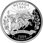 2006 S Nevada State Clad Proof Quarter ☆☆ Great For Sets ☆☆