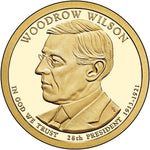 2013 S Woodrow Wilson Presidential US Proof Dollar ☆☆ Great For Sets ☆☆