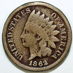 1862 Indian Head Circulated Cent ☆☆ Great Set Filler ☆☆ 202
