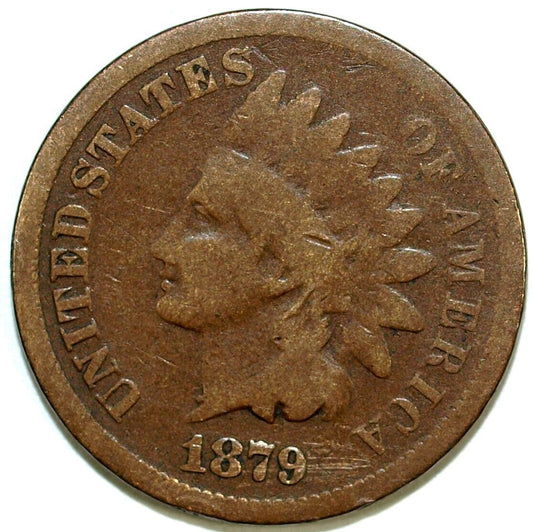 1879 Indian Head Circulated Cent ☆☆ Great Set Filler ☆☆ 153