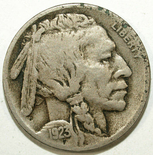 1923 S Buffalo Nickel ☆☆ Circulated Nickel ☆☆ Great Set Filler 581