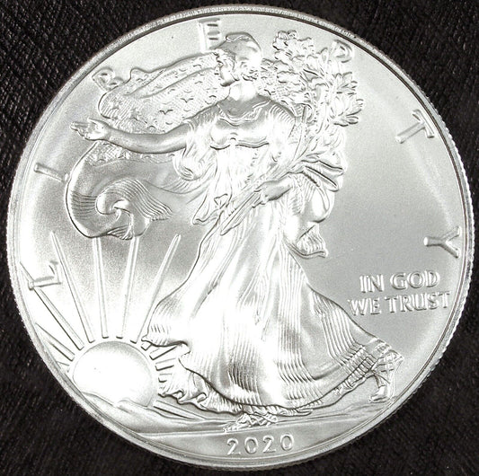 2020 US Mint American Silver Eagle ☆☆ Uncirculated ☆☆ Great Collectible 320