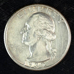 1932 D Washington Silver Quarter☆☆UnCirculated Details☆☆Cleaned Nice Book Filler