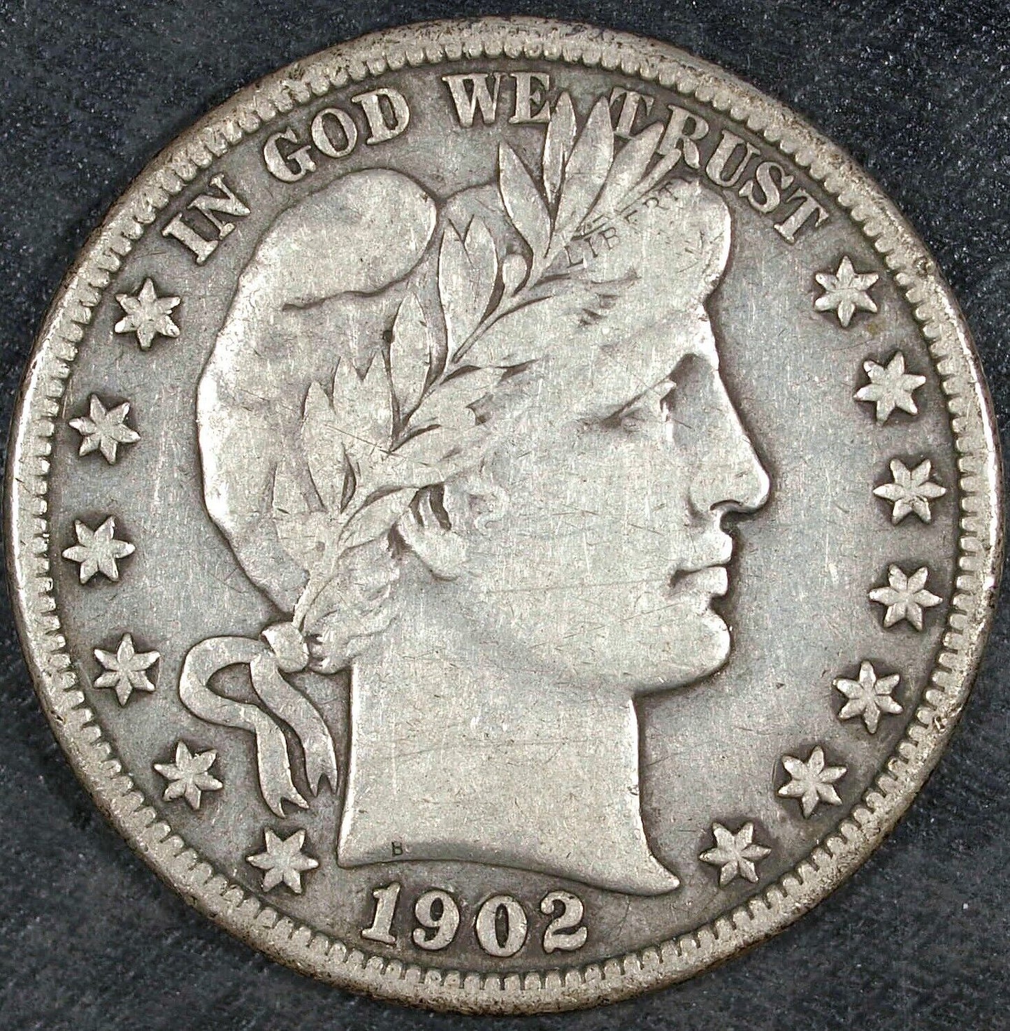 1902 O Barber Silver Half Dollar ☆☆ Circulated ☆☆ Great For Sets 209