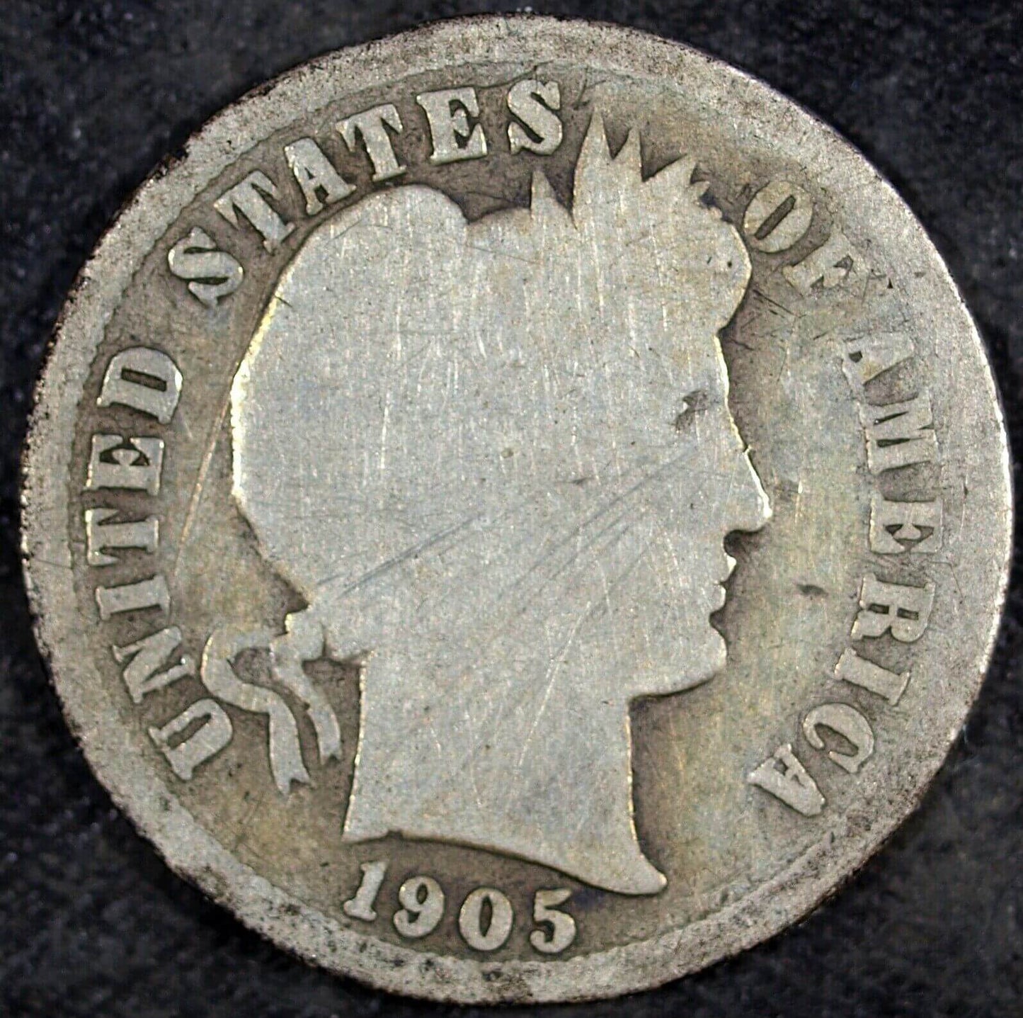 1905 S Barber Silver Dime ☆☆ Circulated ☆☆ Great Set Filler 292