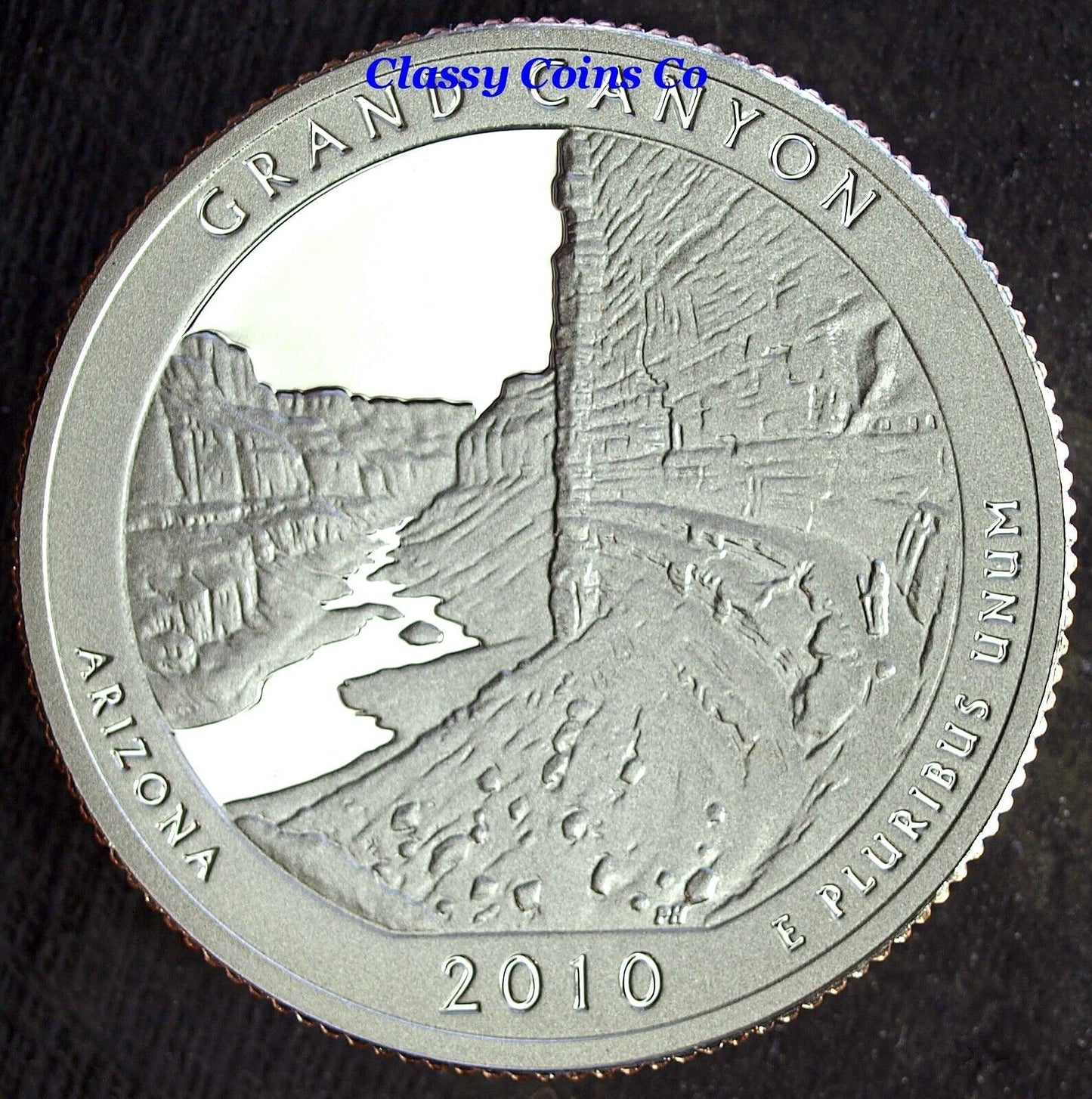 2010 S Grand Canyoh Clad Proof Quarter ☆☆ National Parks ☆☆ Great For Sets
