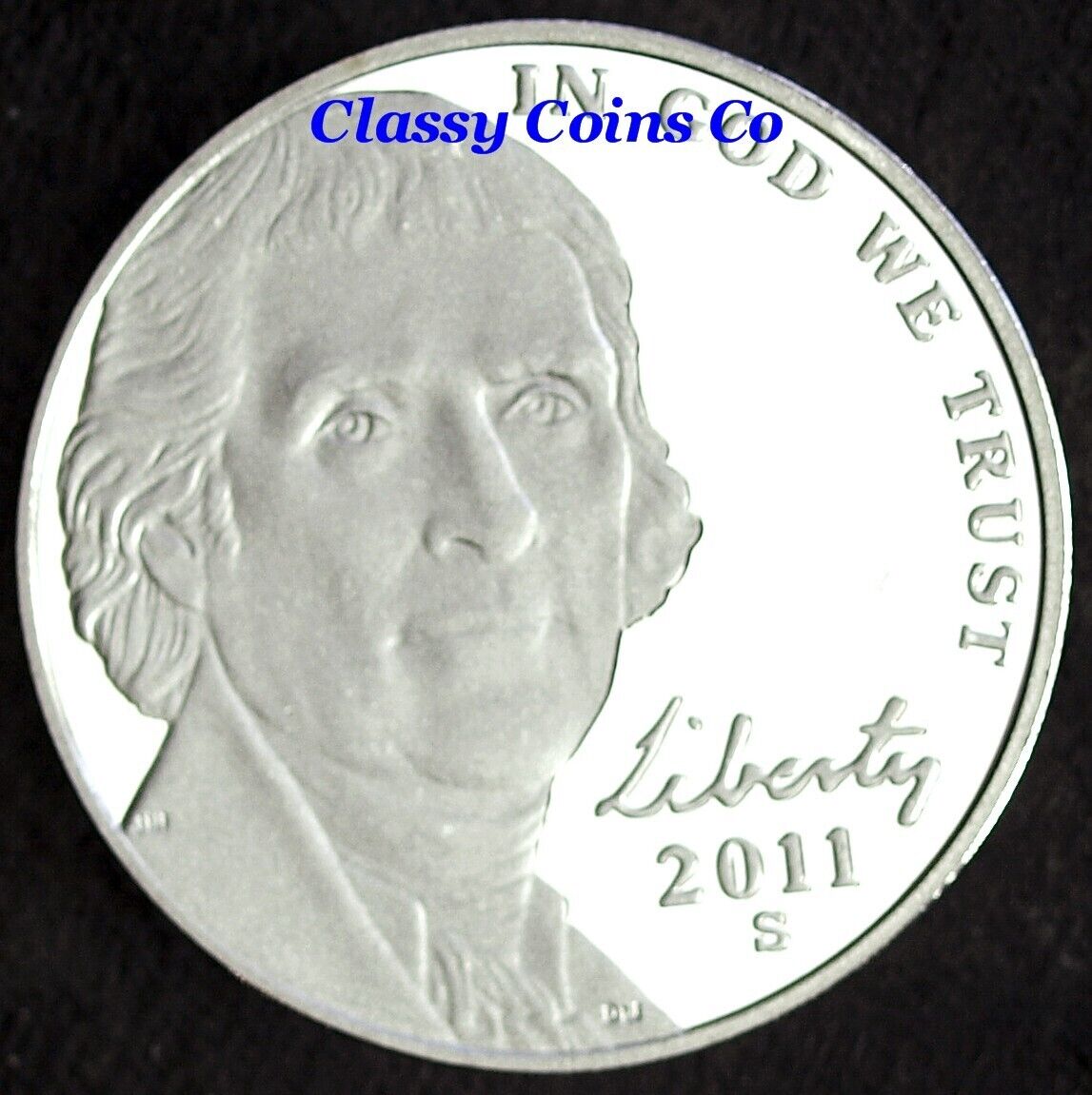 2011 S Proof Jefferson Nickel ☆☆Ultra Cameo ☆☆ Fresh From Proof Set ☆☆