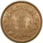 1939 India 1/12 Anna ☆☆ UnCirculated ☆☆ Great Collectible 200