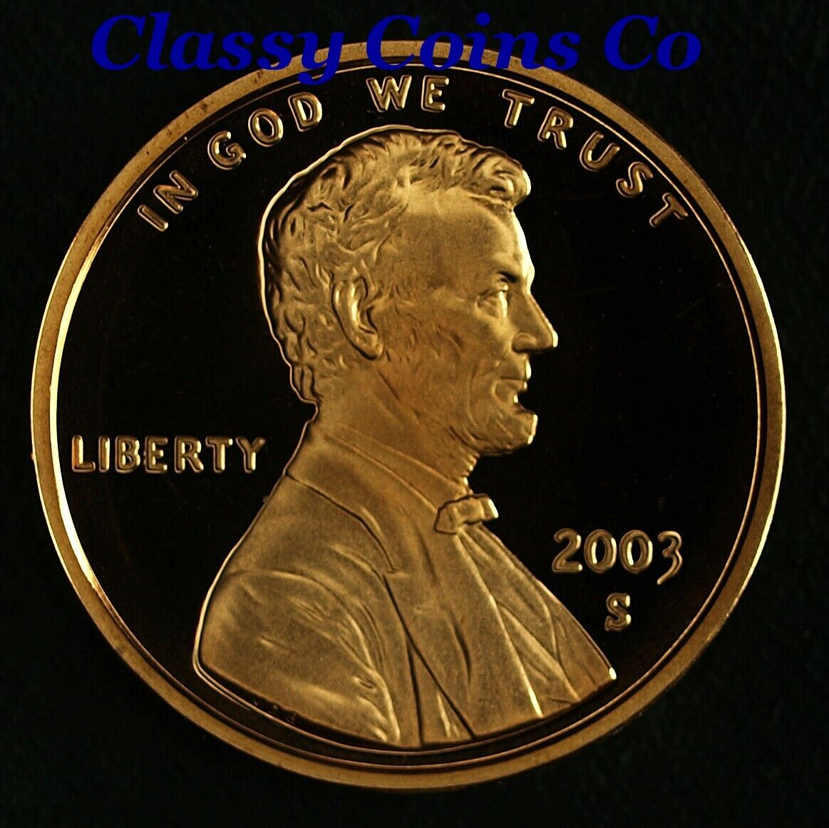 2003-S Proof Lincoln Cent ☆☆ Ultra Cameo ☆☆ Fresh From Proof Set