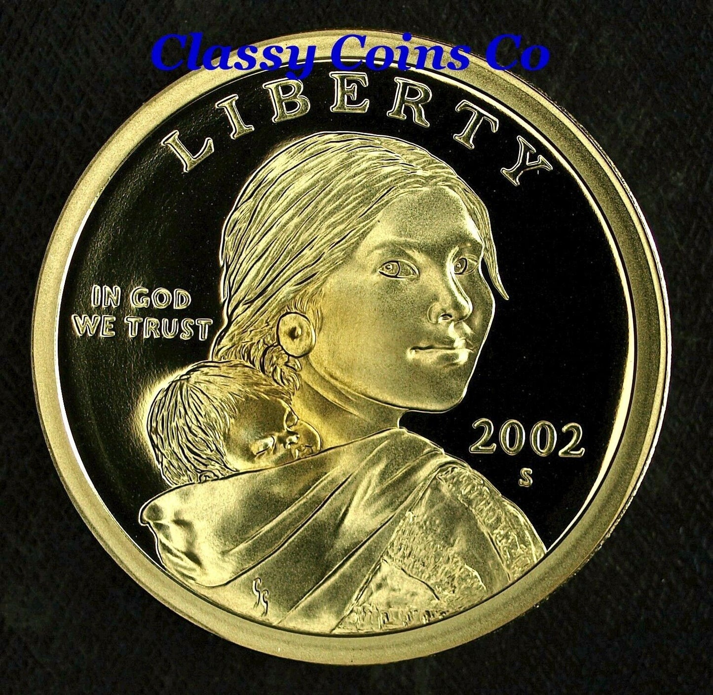 2002 S Proof Sacagawea Dollar ☆☆ Great For Sets ☆☆ Fresh From Proof Set