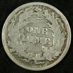 1891 P Seated Liberty Silver Dime ☆☆ Circulated ☆☆ Great Set Filler 558