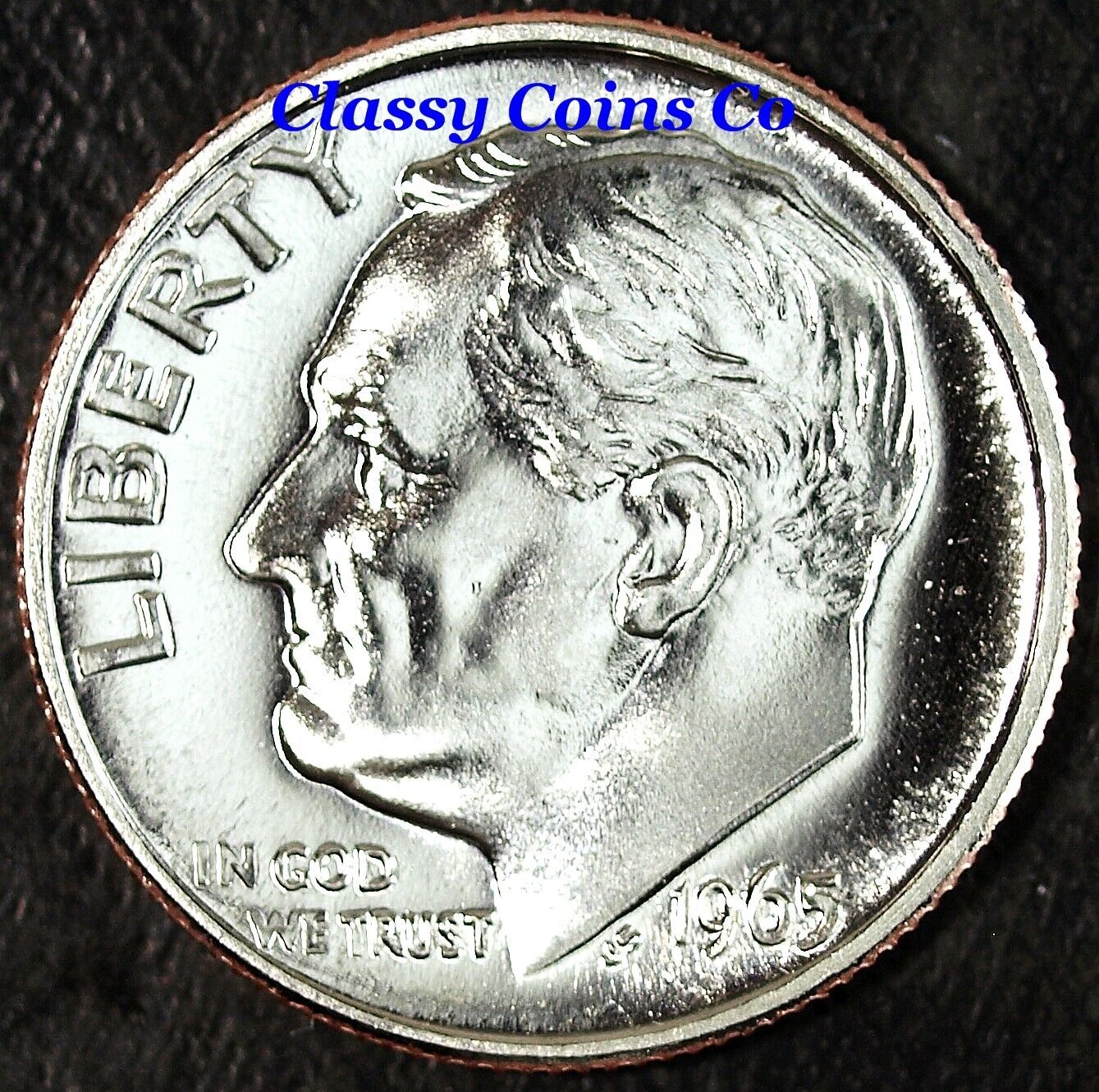 1965 SMS Brilliant Uncirculated Roosevelt Dime ☆☆ Great For Sets