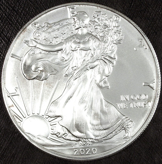 2020 US Mint American Silver Eagle ☆☆ Uncirculated ☆☆ Great Collectible 321