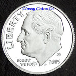2015 S Silver Proof Roosevelt Dime ☆☆ Great For Sets ☆☆ Fresh Out of Proof Set