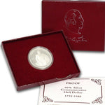 1982 S Proof Silver George Washington Commemorative Half Dollar Set☆☆Box W/COA