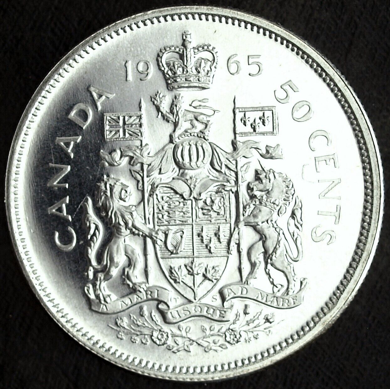 1965 Canada Silver 50 cents ☆☆ UnCirculated ☆☆ Great Set Filler 404