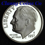 1997 S Clad Proof Roosevelt Dime ☆☆ Great Set Filler ☆☆ Great Collectible