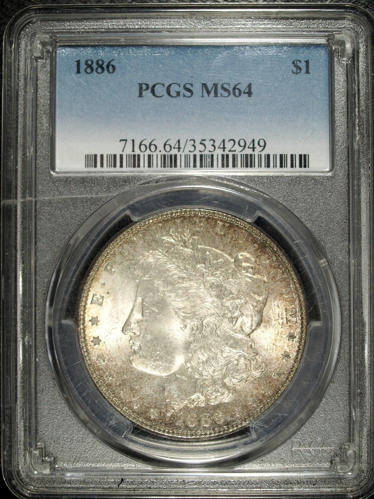 1886 P PCGS MS 64 Morgan Silver Dollar ☆☆ Great Collectible ☆☆ 949