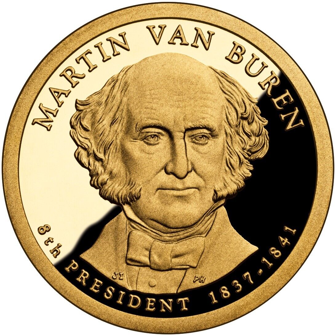 2008-S Martin Van Buren Presidential US Proof Dollar ☆☆ Great For Sets ☆☆