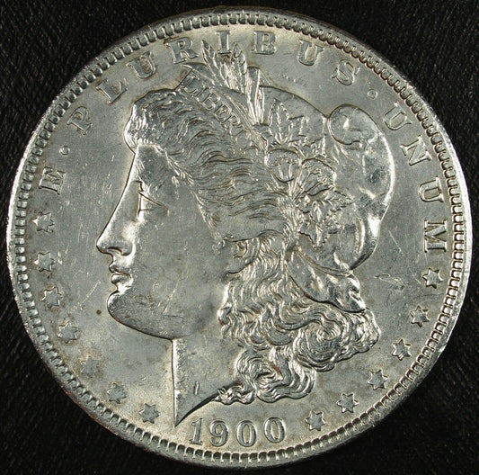 1900 P Morgan Silver Dollar ☆☆ Almost UnCirculated ☆☆ Great For Sets 205