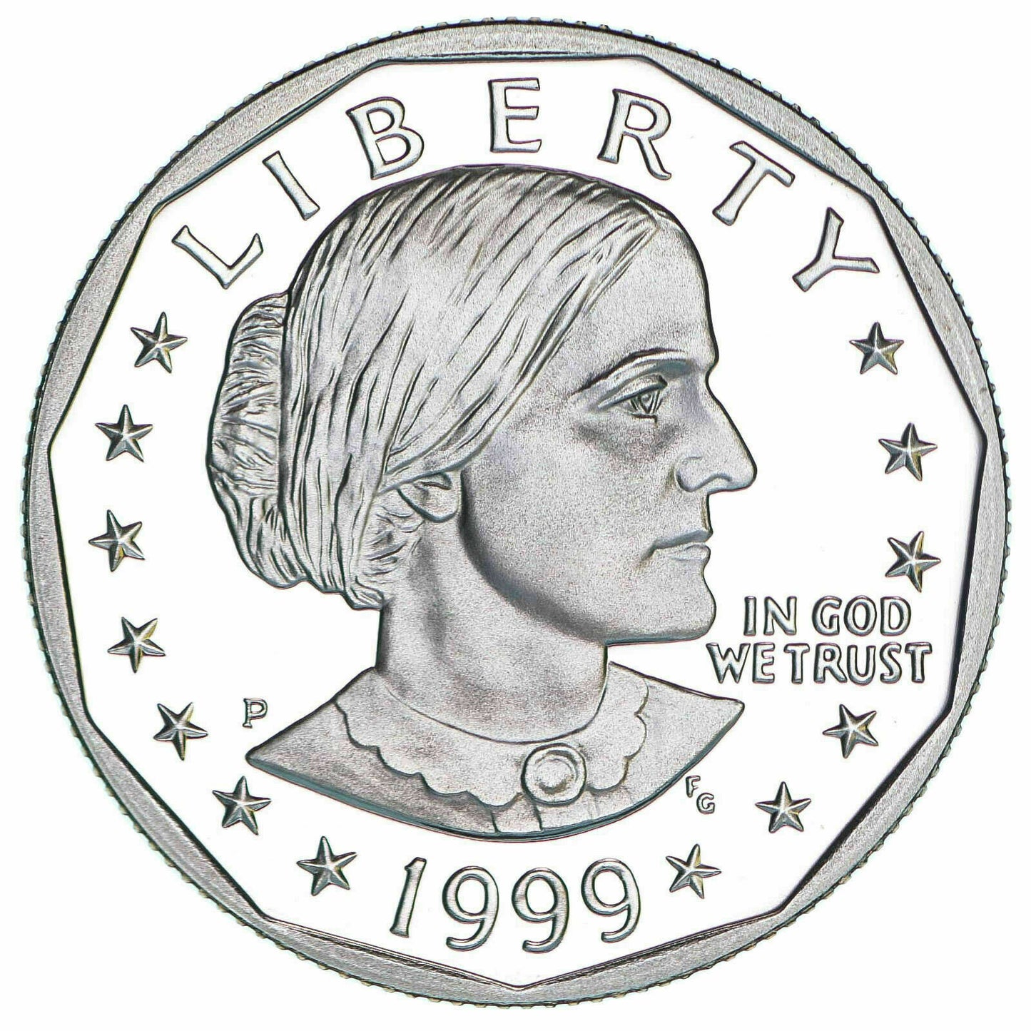1999 P Proof Susan B. Anthony Dollar ☆☆ Box/COA ☆☆ US Mint