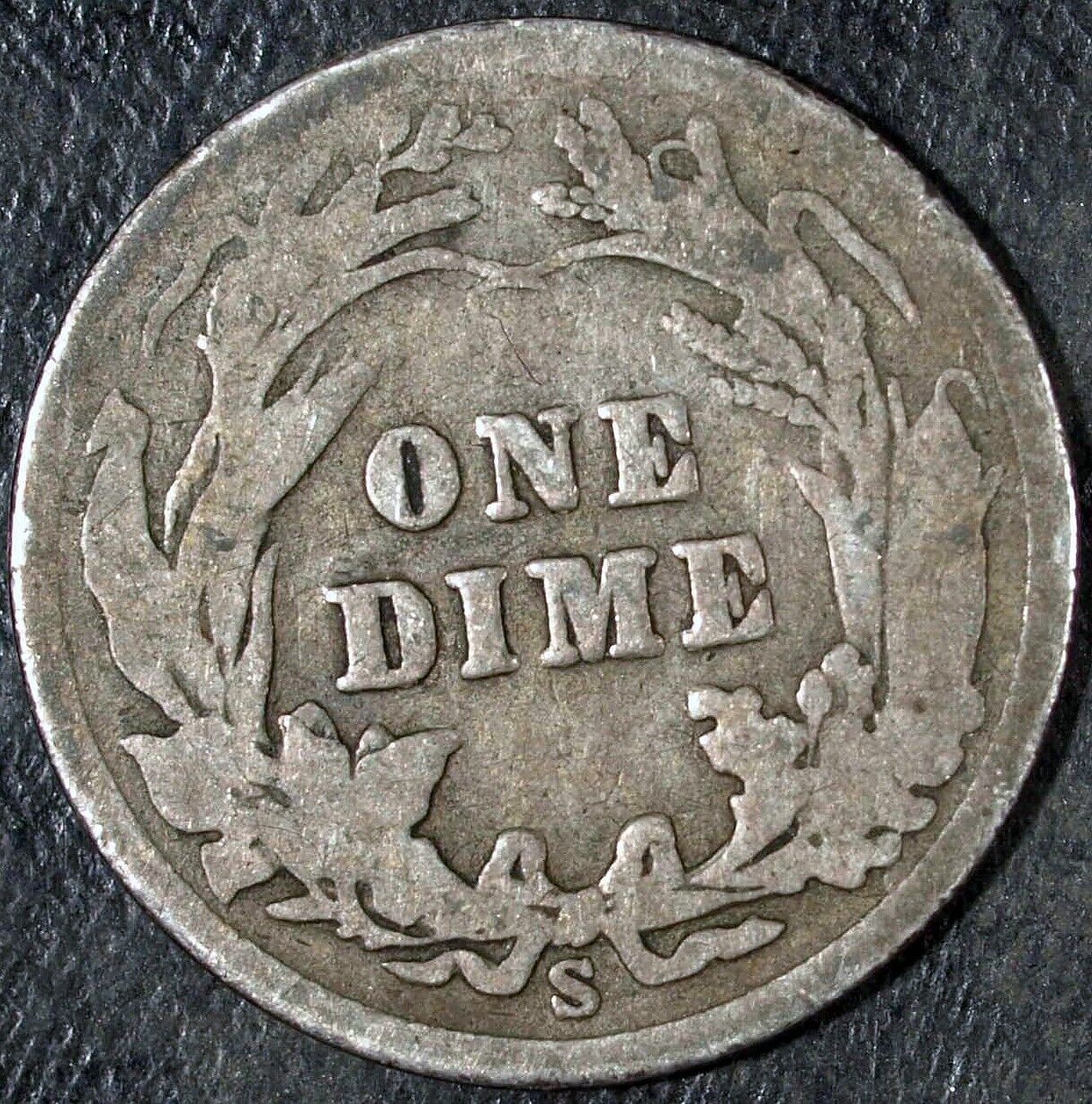 1902 S Barber Silver Dime ☆☆ Circulated ☆☆ Great Set Filler 307