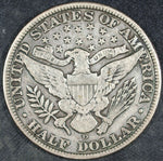 1913 D Barber Silver Half Dollar ☆☆ Circulated ☆☆ Great For Sets 512