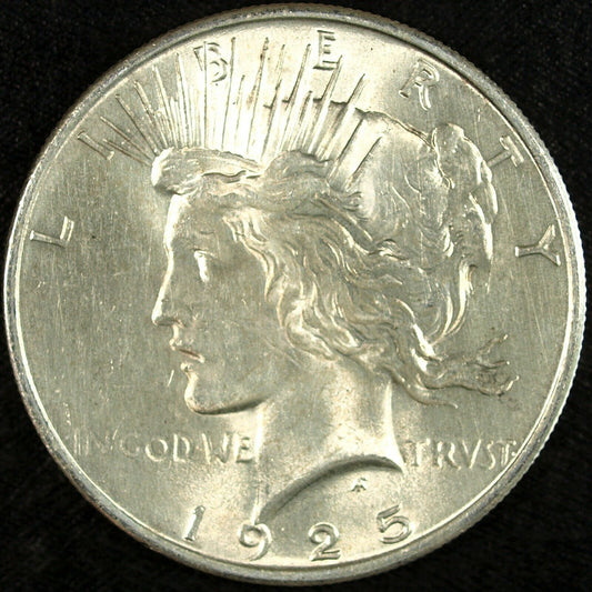 1925 P Peace Silver Dollar ☆☆ UnCirculated ☆☆ Great Set Filler 304