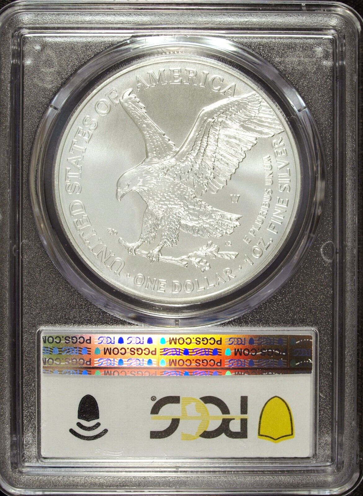 2022 W PCGS SP 69 Burnished Silver Eagle ☆☆ West Point ☆☆ Great Set Builder 723
