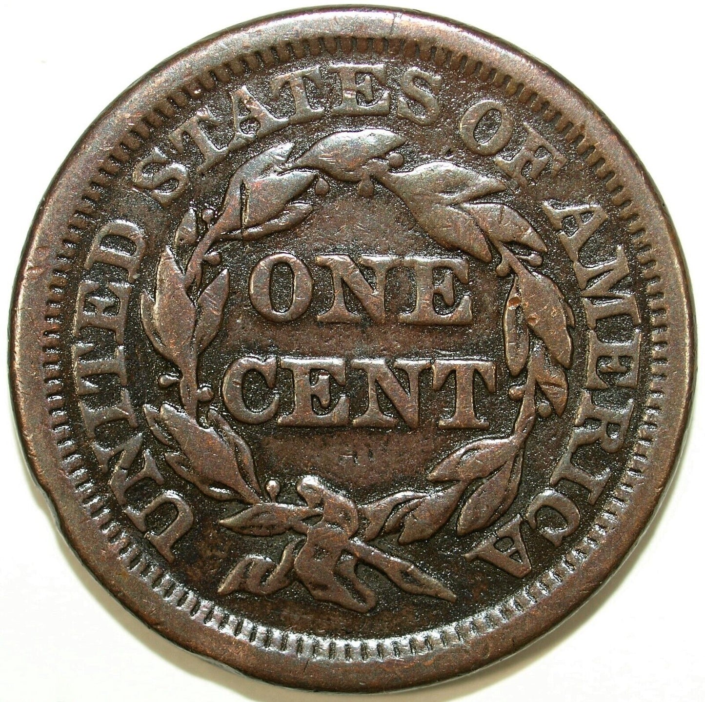 1853 Braided Hair Large Cent ☆☆ Circulated ☆☆ Great Set Filler 153