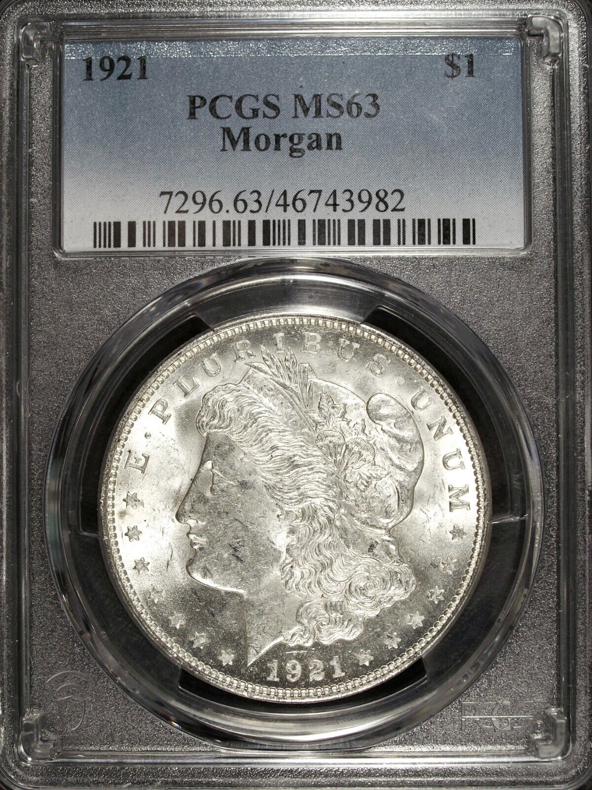 1921 P PCGS MS 63 Morgan Silver Dollar ☆☆ Great Collectible ☆☆ 982