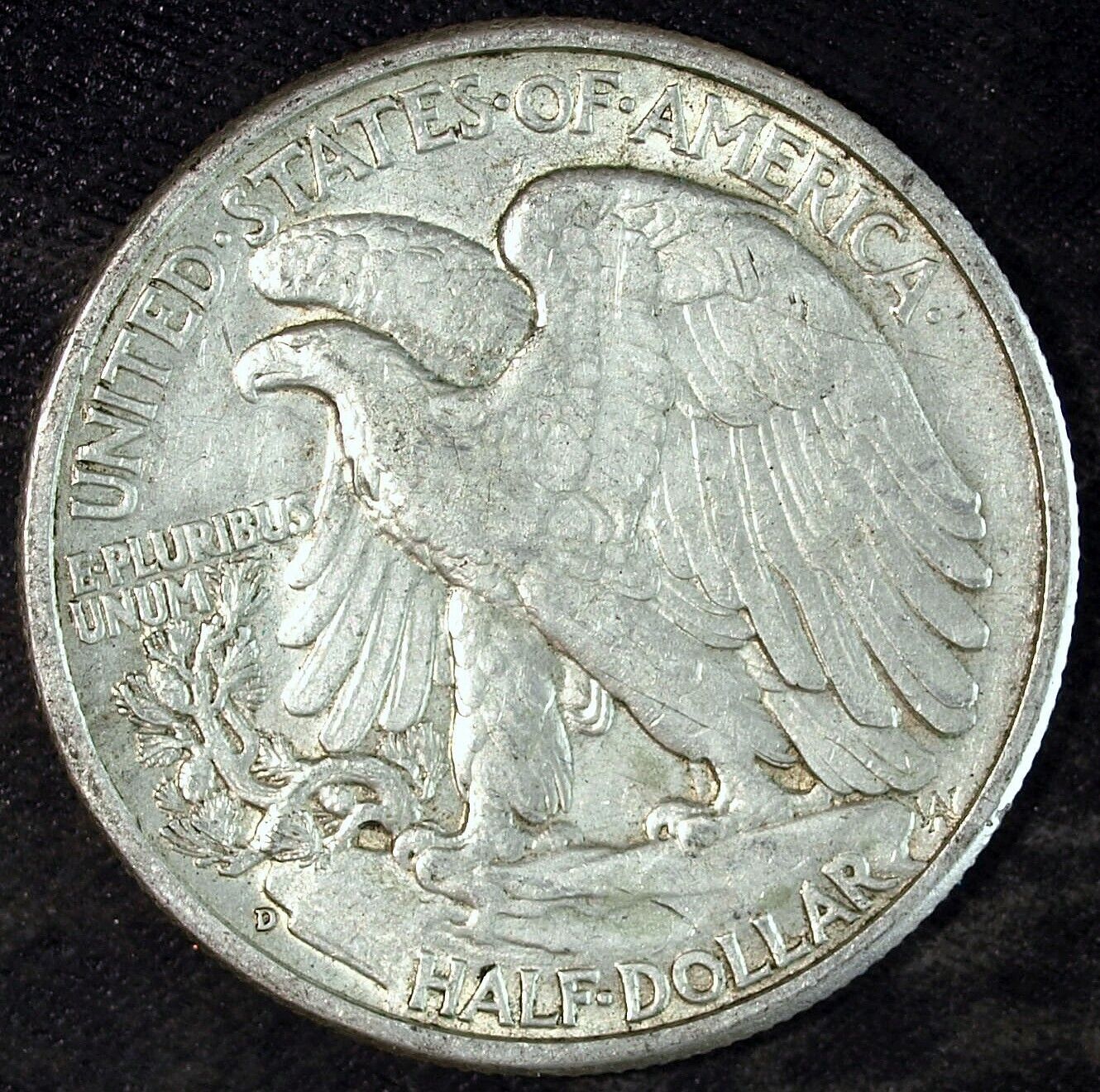 1939 D Walking Liberty Silver Half Dollar ☆☆ Circulated ☆☆ Great Set Filler 330