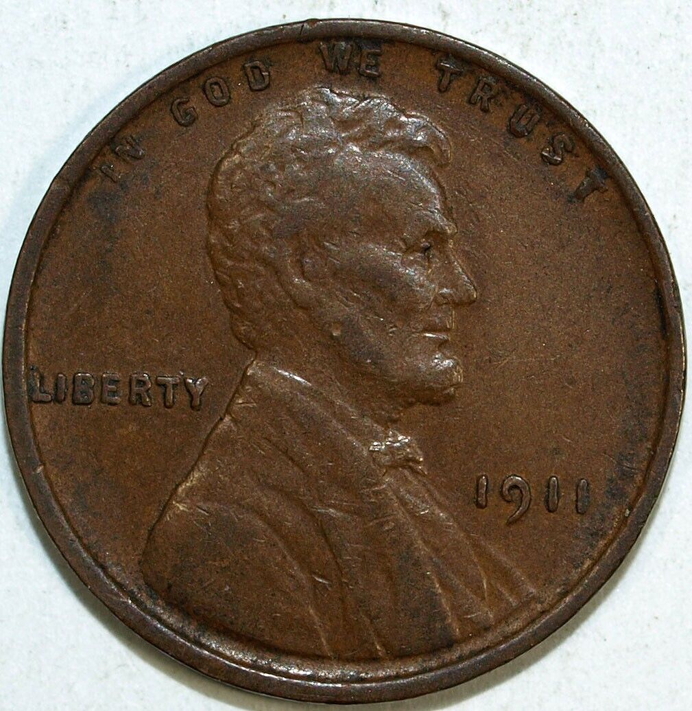 1911 P Lincoln Cent ☆☆ Circulated ☆☆ Great Set Filler 405