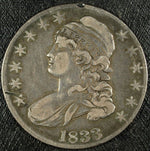 1833 Capped Bust Lettered Edge Half Dollar ☆☆ Very Fine ☆☆ 227