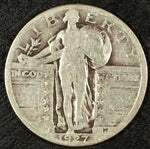 1927 P Standing Liberty Silver Quarter ☆☆ Circulated ☆☆ Great Set Filler 501