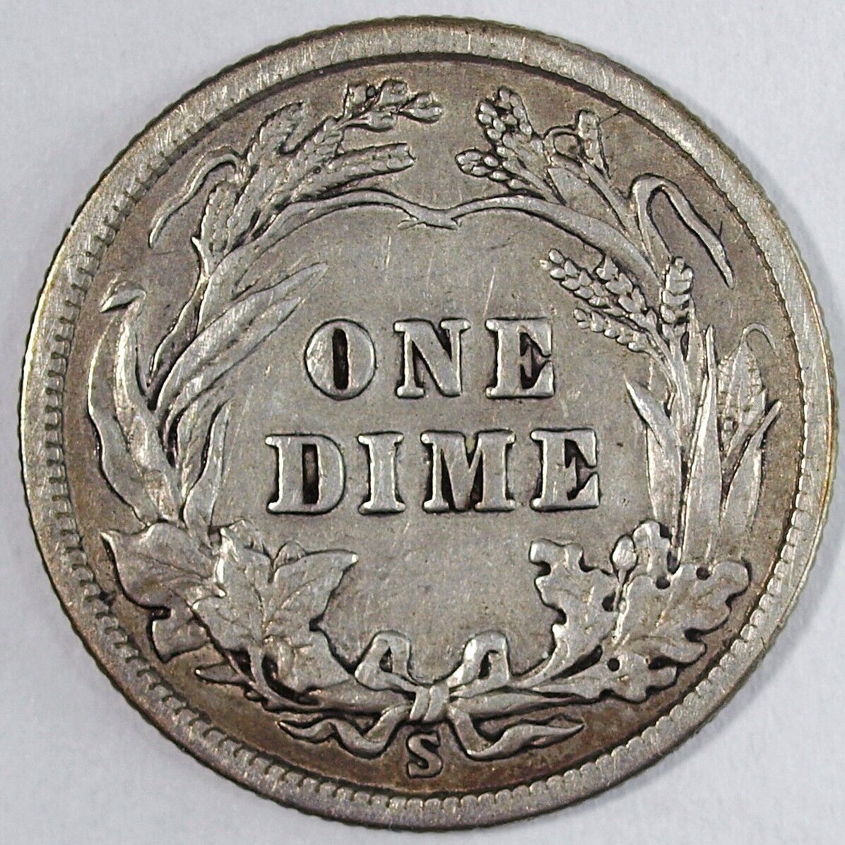 1915 S Barber Silver Dime ☆☆ Circulated ☆☆ Great Set Filler 254