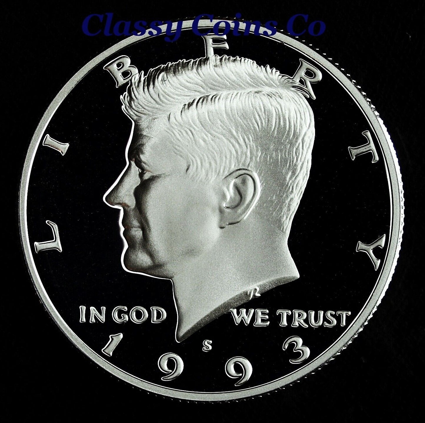 1993 S Silver Proof Kennedy Half Dollar ☆☆ Great For Sets ☆☆ From Proof Set