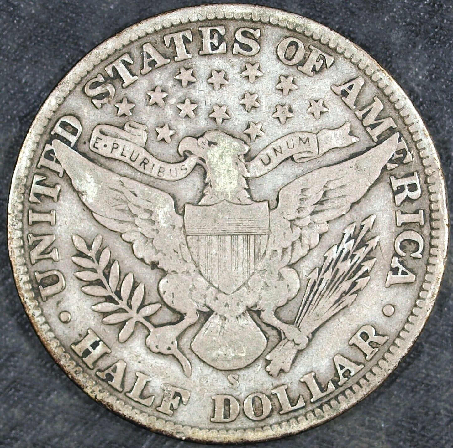 1911 S Barber Silver Half Dollar ☆☆ Circulated ☆☆ Great For Sets 409