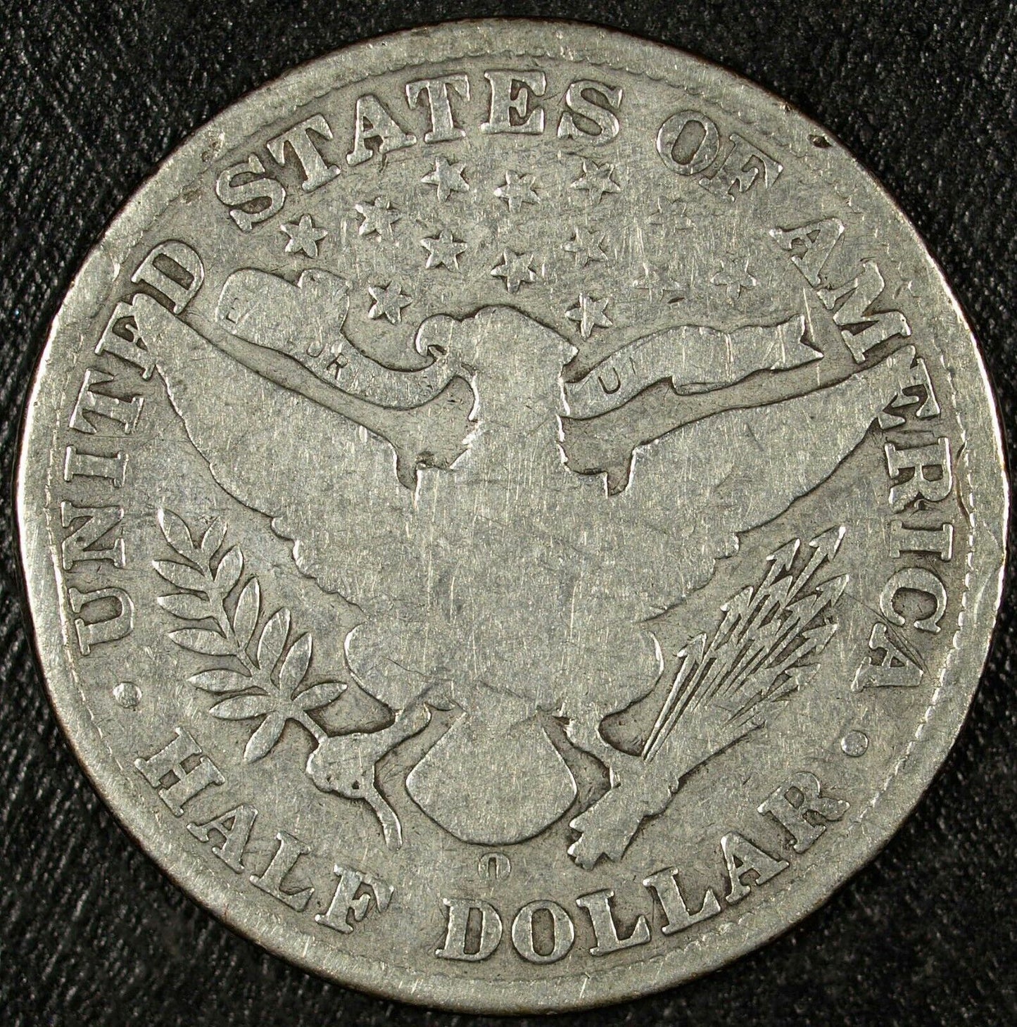 1908 O Barber Silver Half Dollar ☆☆ Circulated ☆☆ Great For Sets 218