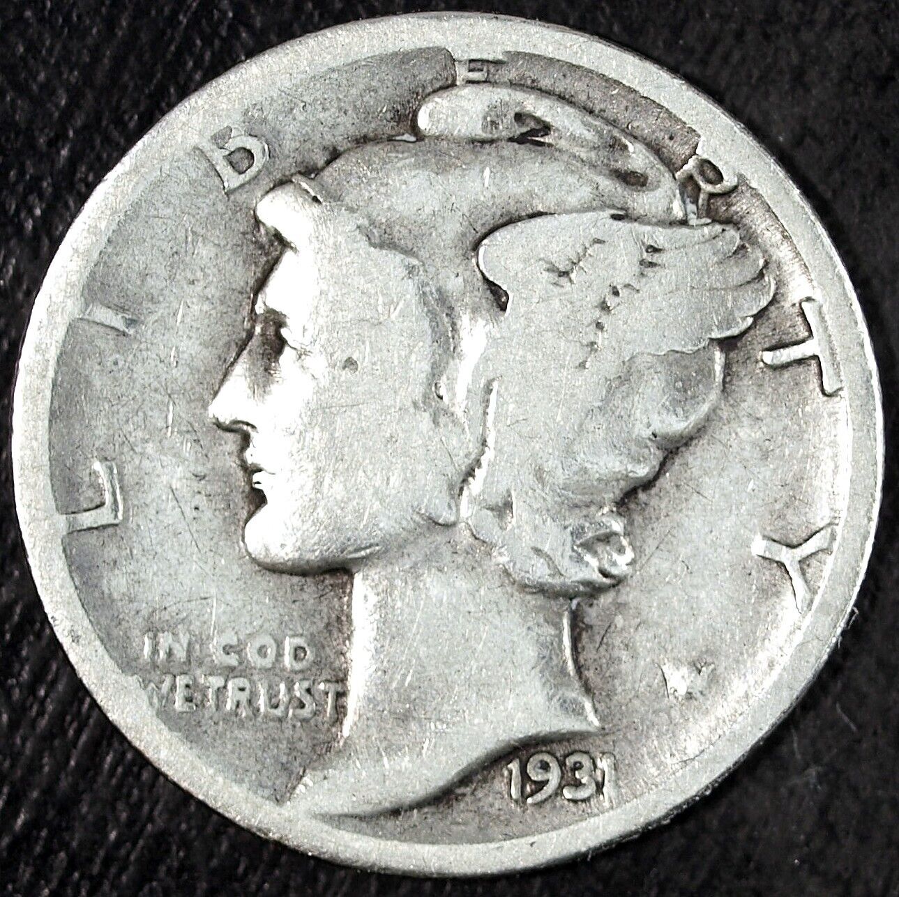 1931 D Mercury Silver Dime ☆☆ Circulated ☆☆ Great For Sets 300