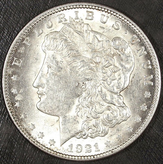 1921 P Morgan Silver Dollar ☆☆ Almost Uncirculated ☆☆ Great Set Filler 502