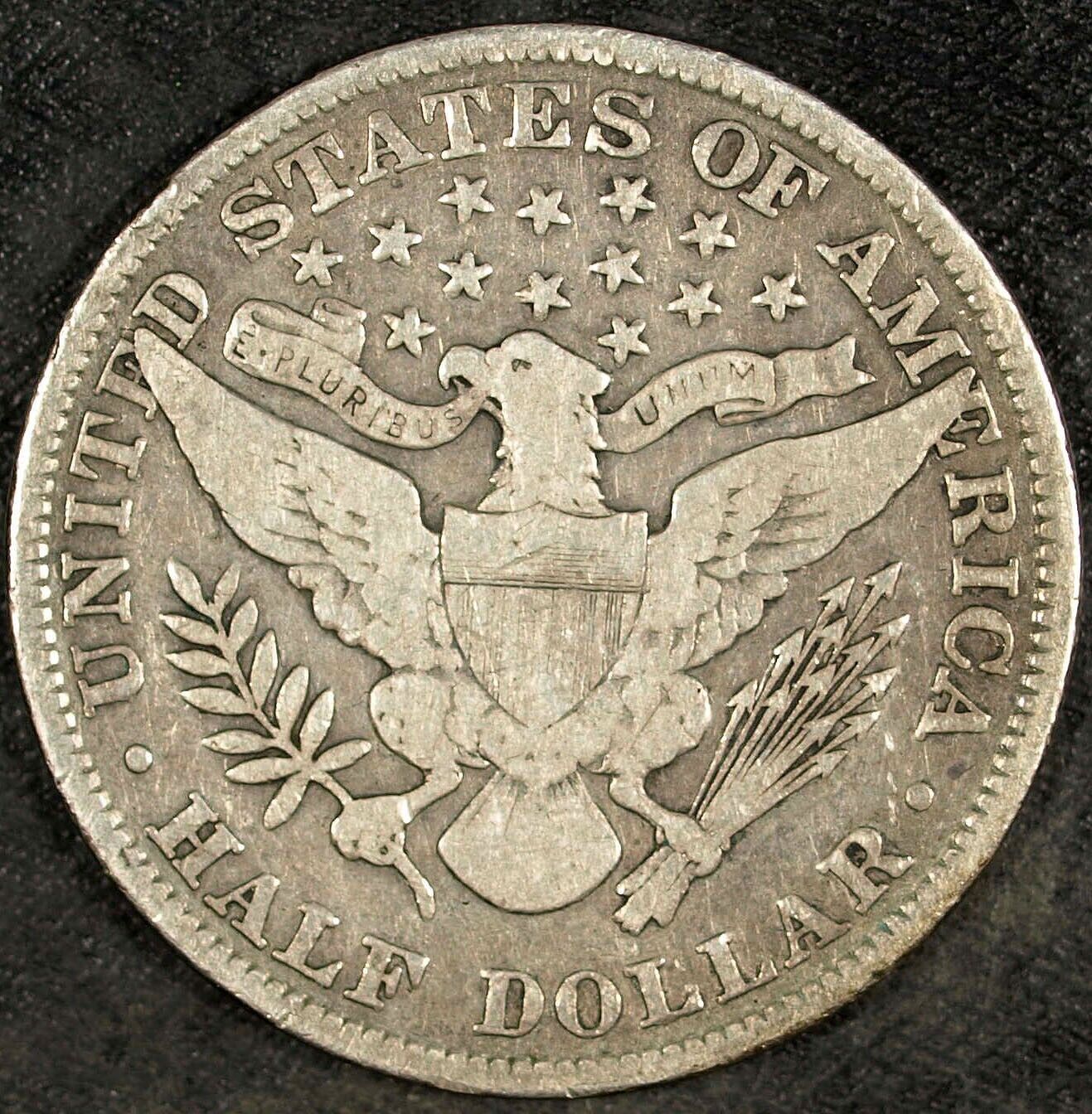 1897 P Barber Silver Half Dollar ☆☆ Circulated ☆☆ Great For Sets 105